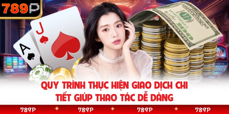 Quy trình thực hiện giao dịch chi tiết giúp thao tác dễ dàng 